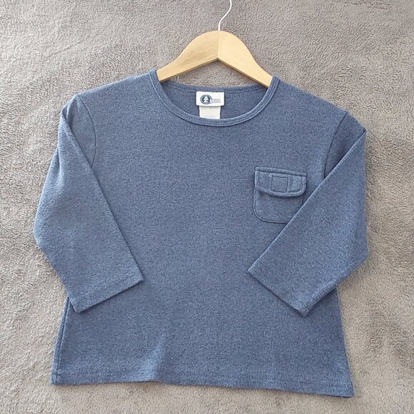 Vintage Arizona Blue Tee 3/4 Length Sleeve – Girls Size Medium - Picture 3 of 8